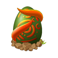 The egg of the tricky chameleon